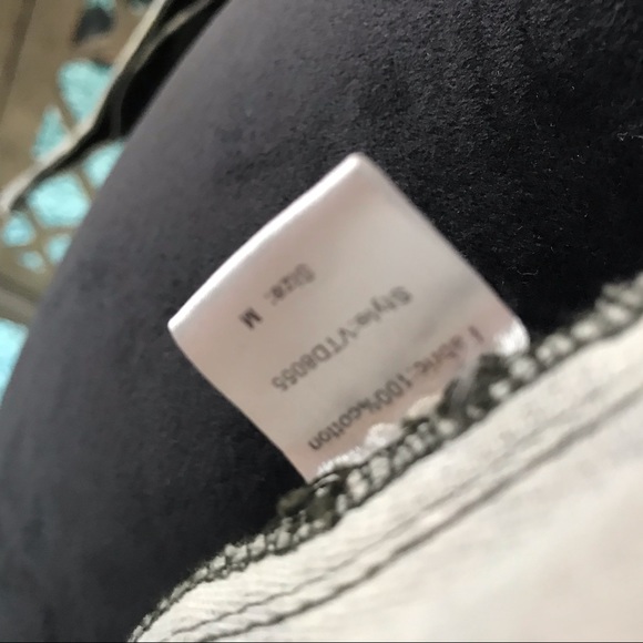 Elan Camo Military Inspired Rhinestone Jacket Sz M - Picture 8 of 8